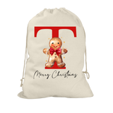 Gingerbread Man Santa Sack