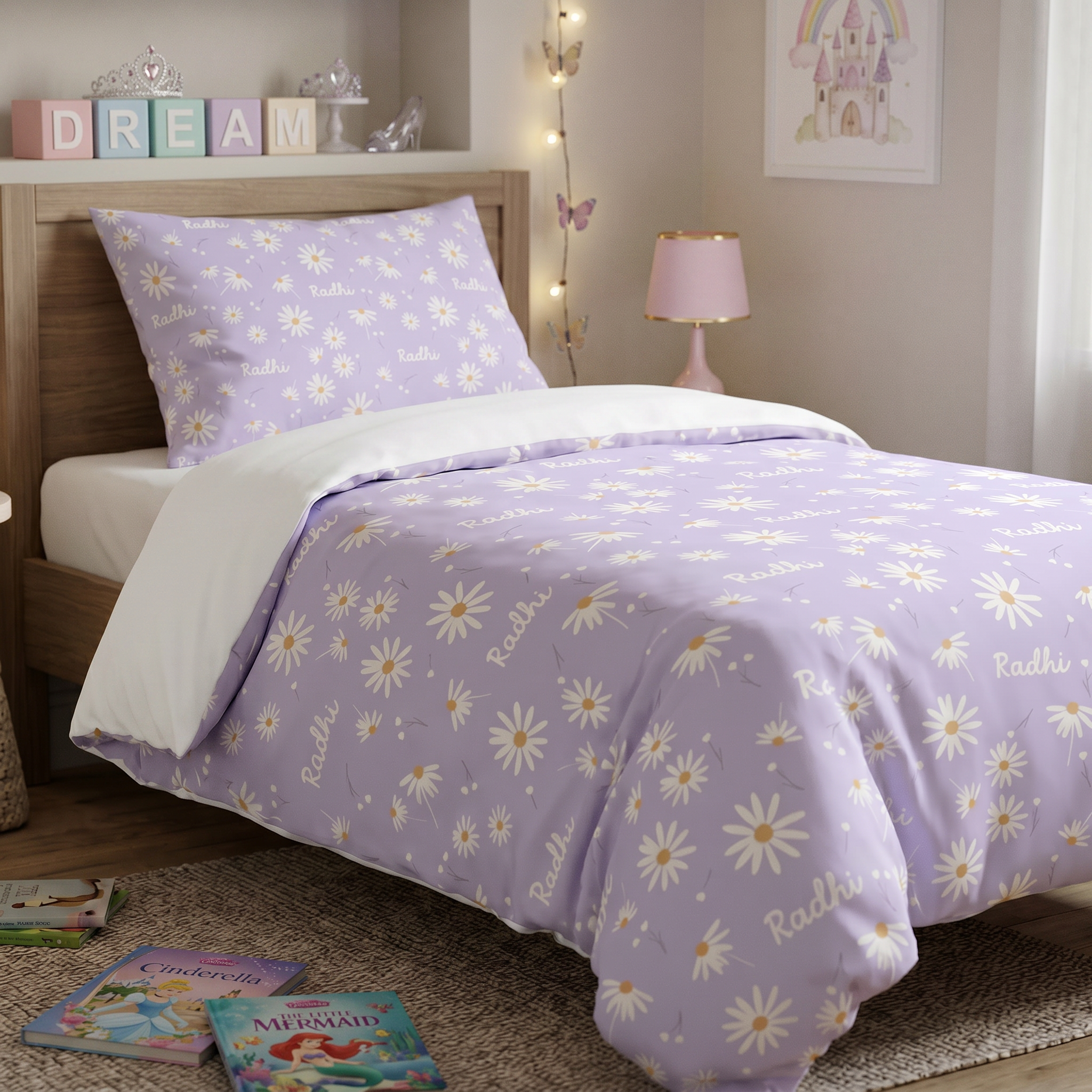 Personalised Kids Quilt Cover & Pillowcase Set