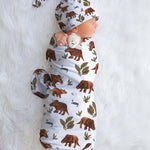 dinosaur baby swaddle