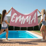 personalised kids beach towels