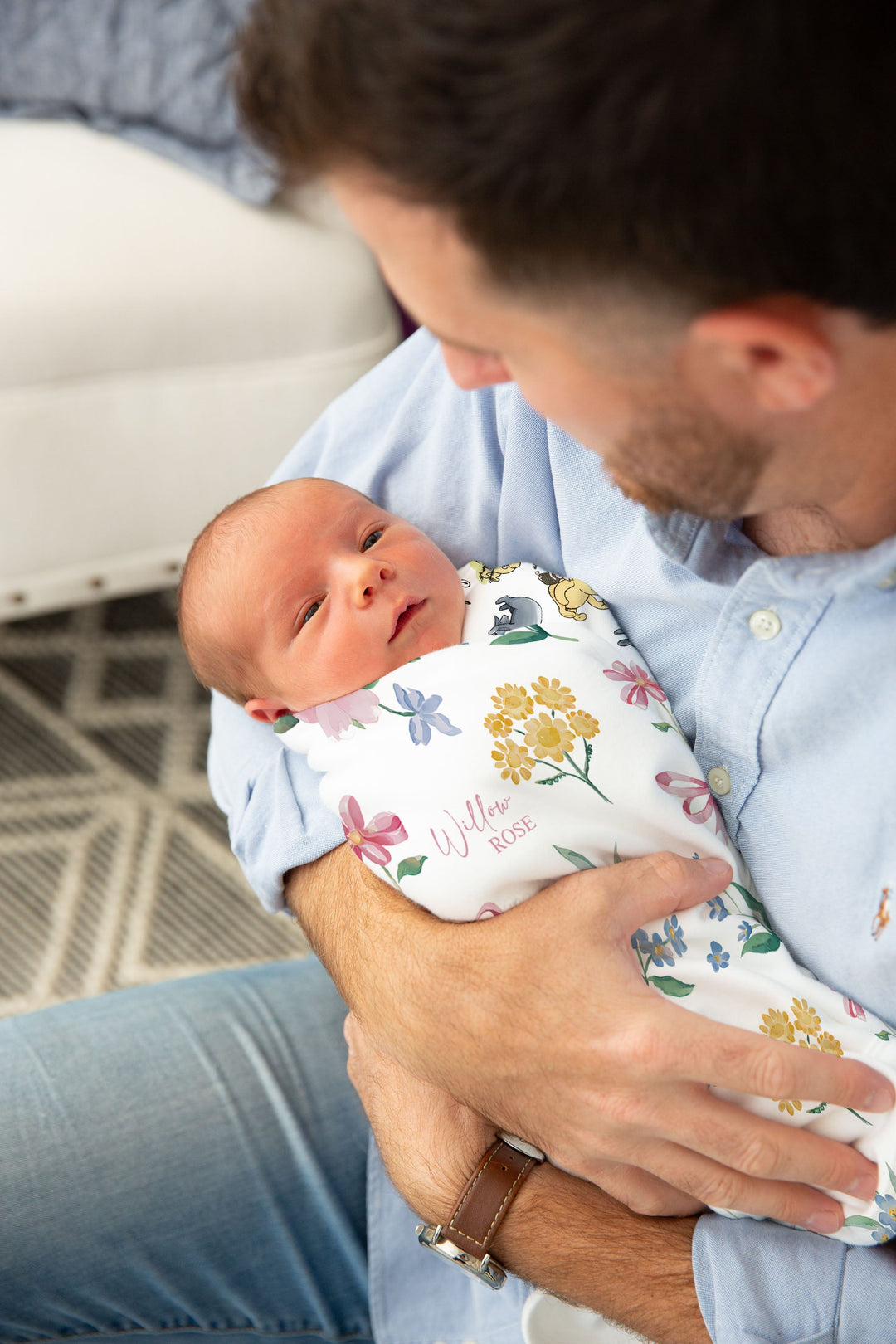 Custom Swaddle Wrap &amp; Beanie
