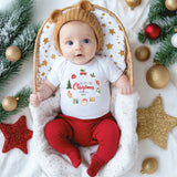 Christmas Wreath Onesie