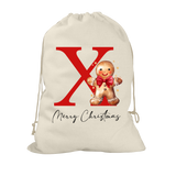 Gingerbread Man Santa Sack